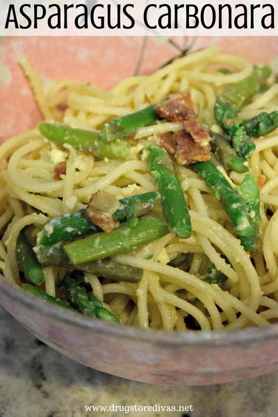 Asparagus Carbonara Asparagus Carbonara