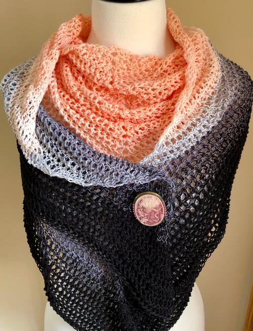 Beginner Triangle Shawl Beginner Triangle Shawl