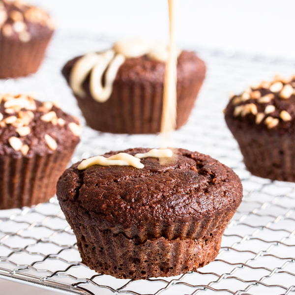 Gluten-free Chocolate And Carob Muffins Gluten-free Chocolate And Carob Muffins