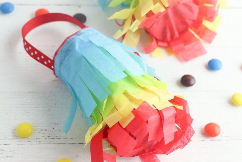 Toilet Paper Roll Pinatas