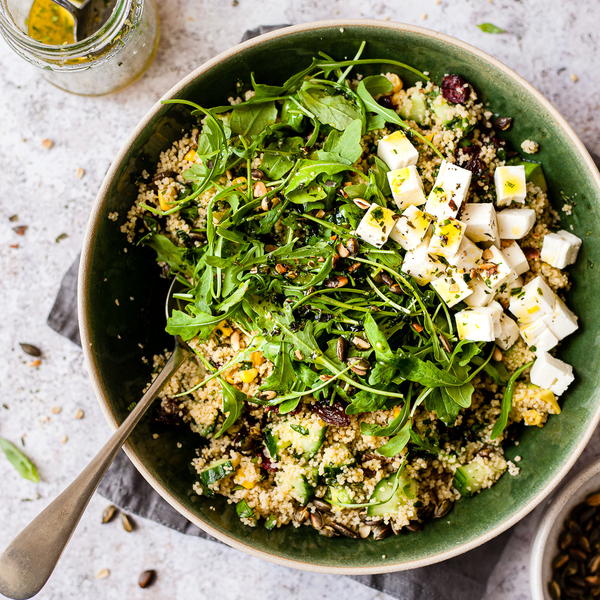 Easy Lemony Herb Couscous Salad Easy Lemony Herb Couscous Salad