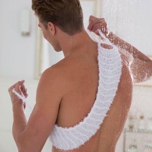 Cleanly Crochet Back Scrubber Cleanly Crochet Back Scrubber