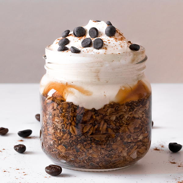 Coffee Overnight Rolled Oats Coffee Overnight Rolled Oats