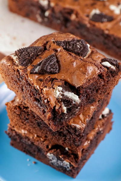Oreo Cookie Brownies Oreo Cookie Brownies