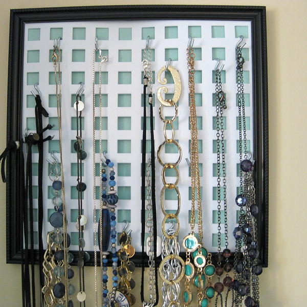 Diy Necklace Organizer Diy Necklace Organizer