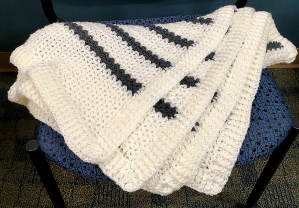 Snowy Field Crochet Blanket Snowy Field Crochet Blanket