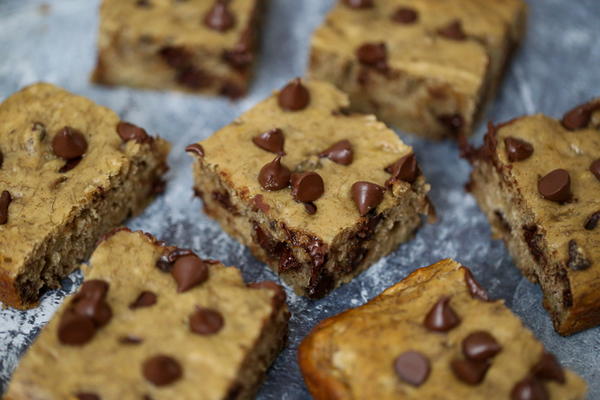 Chocolate Chip Banana Bread Bars Chocolate Chip Banana Bread Bars