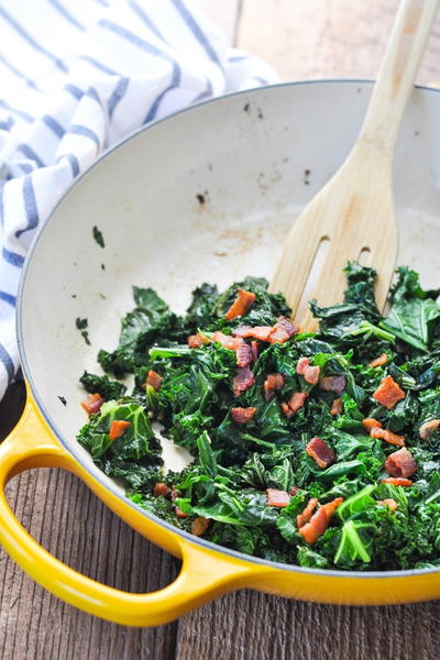 Sauteed Kale With Bacon Sauteed Kale With Bacon