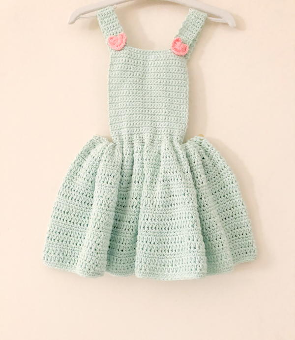 Little Hearts And Bow Dress Little Hearts And Bow Dress
