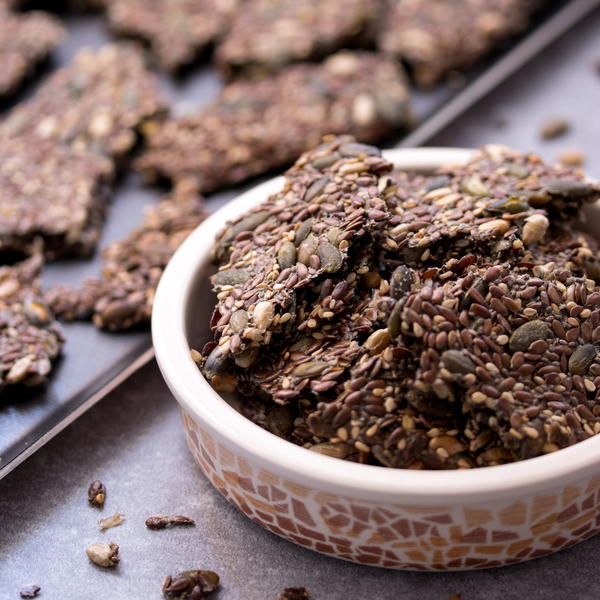 Gluten-free And Vegan Seed Crackers Gluten-free And Vegan Seed Crackers