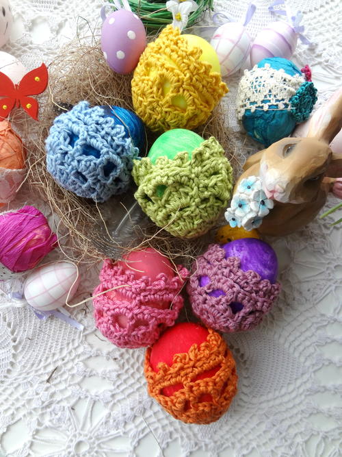 Flower Egg Holders Flower Egg Holders