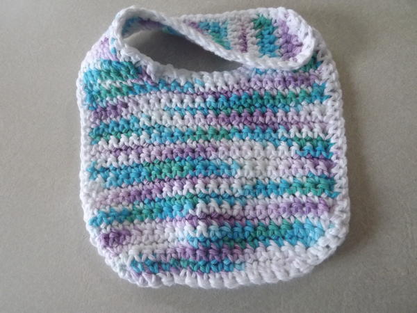 Easy Crochet Baby Bib Easy Crochet Baby Bib