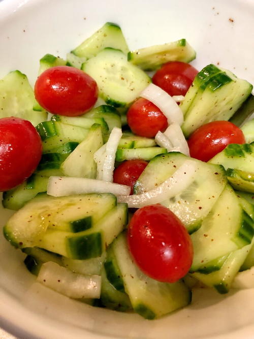 Flavor Packed Cucumber Salad With A Little bam Flavor Packed Cucumber Salad With A Little “bam”