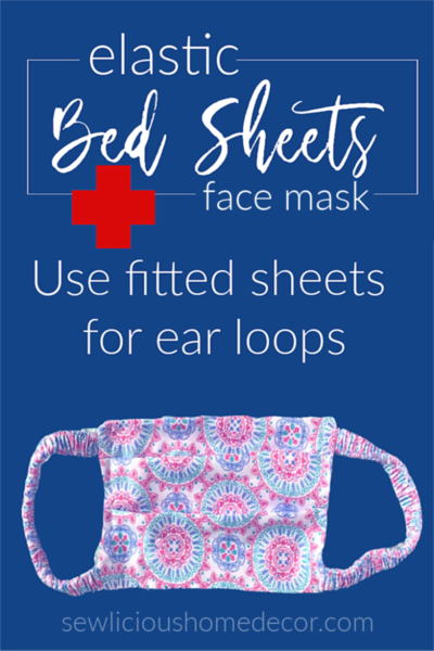 Face Mask Wfitted Sheet Ear Loops Face Mask W/fitted Sheet Ear Loops