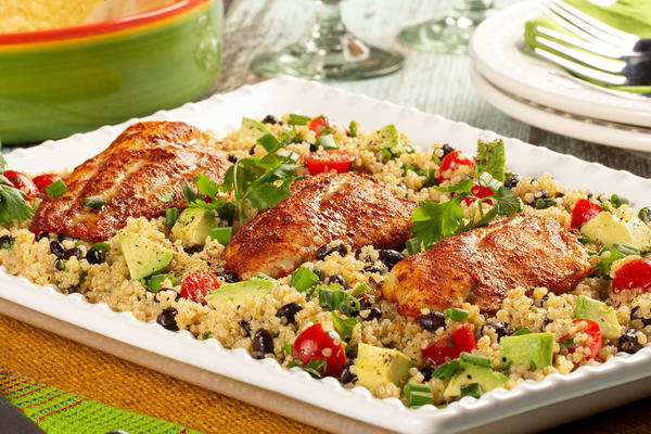 Cantina Catfish Quinoa