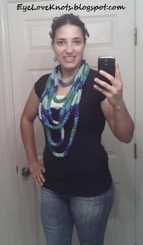Super Easy Chunky Chain Scarf Super Easy Chunky Chain Scarf