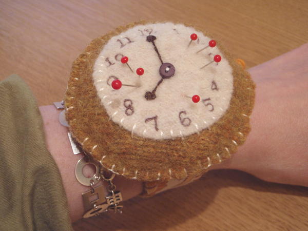 Wrist Watch Pincushion Wrist Watch Pincushion