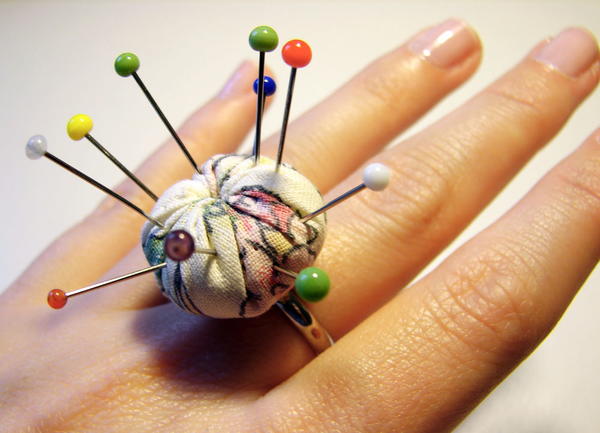 Ring Pincushion Ring Pincushion