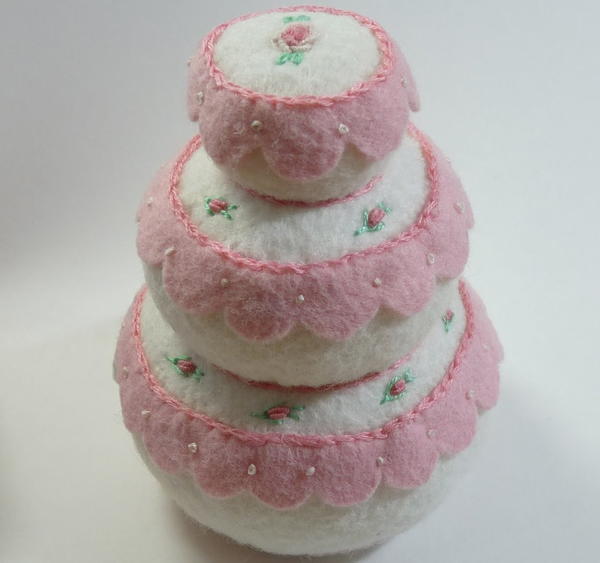 Wedding Cake Pincushion Wedding Cake Pincushion