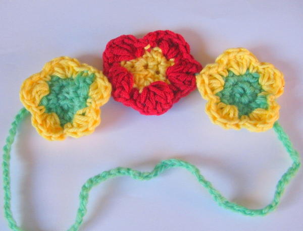Flowers Headband Tutorial Flowers Headband Tutorial