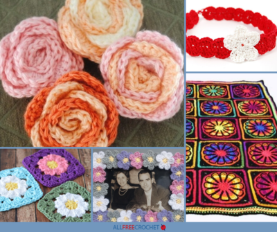 70+ Crochet Flower Patterns