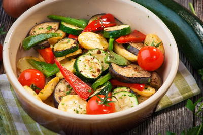Mediterranean Vegetables In Air Fryer