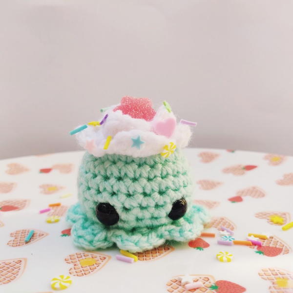 Ice Cream Octopus Amigurumi Ice Cream Octopus Amigurumi