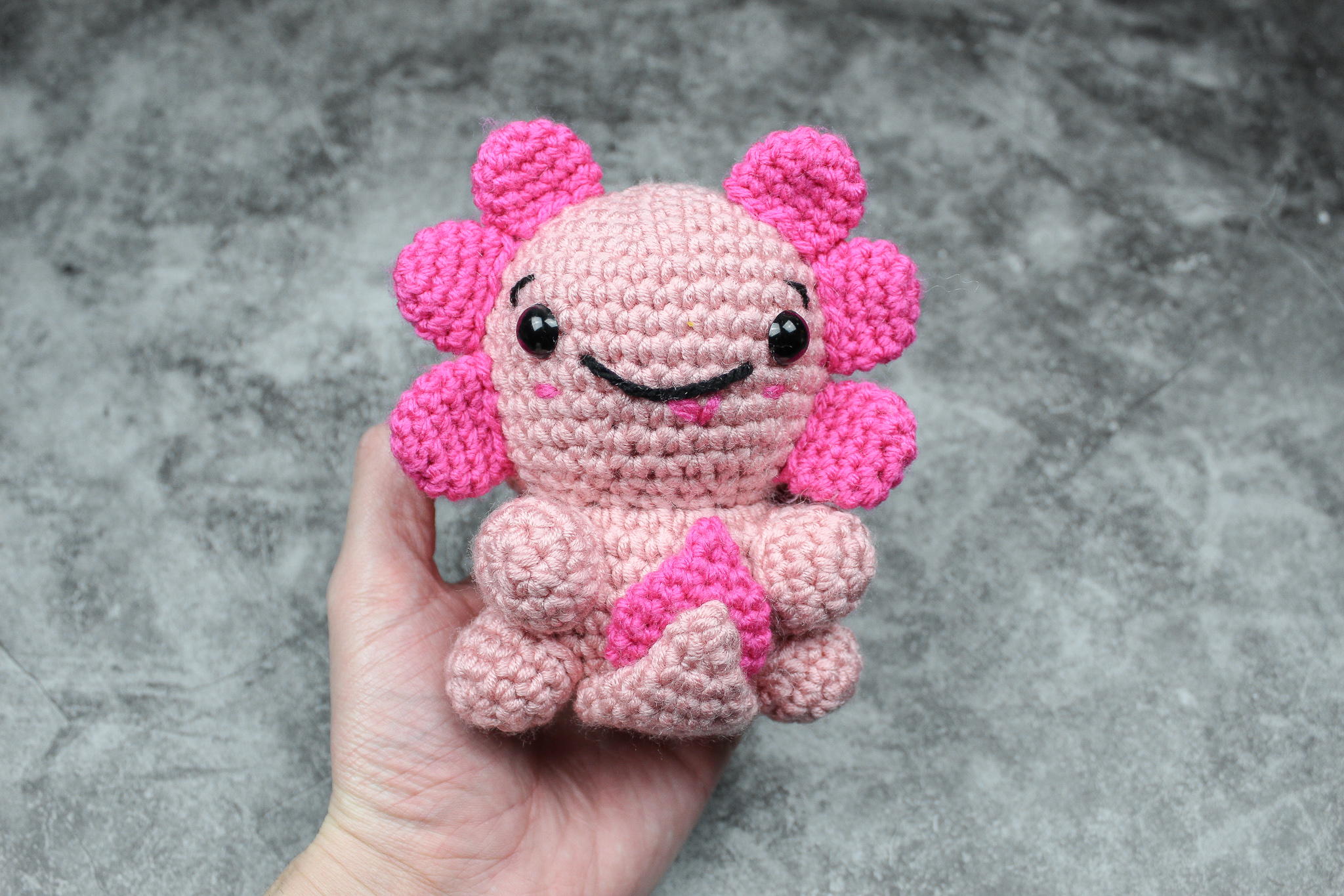 Crochet Axolotl Amigurumi