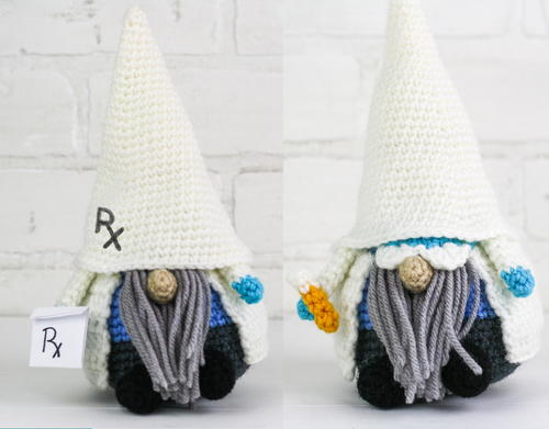 Scientist Pharmacist Gnome Scientist Pharmacist Gnome