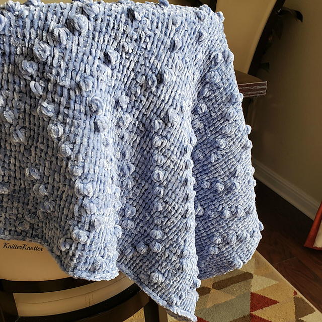 all Bobbled Up Baby Blanket 'all Bobbled Up' Baby Blanket