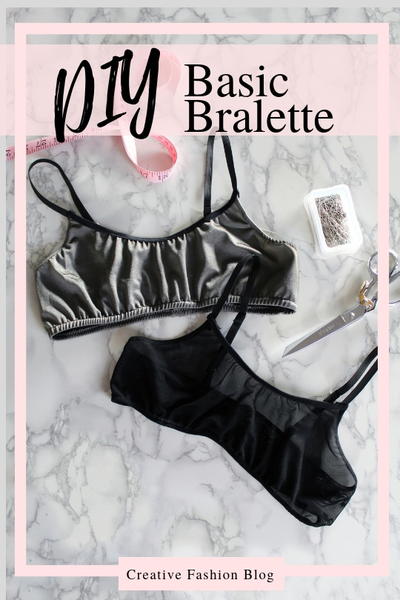 Easy Bralette Printable Sewing Pattern Easy Bralette Printable Sewing Pattern