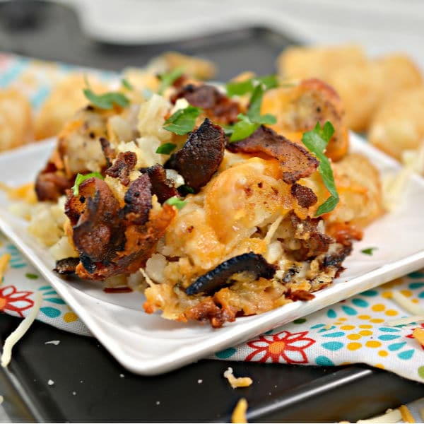 Chicken Bacon Ranch Tater Tot Casserole Chicken Bacon Ranch Tater Tot Casserole