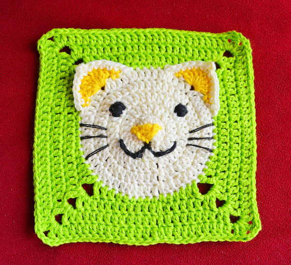 Kitty Granny Square Kitty Granny Square