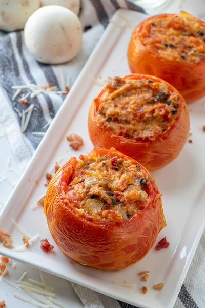 Stuffed Smoked Tomatoes Stuffed Smoked Tomatoes