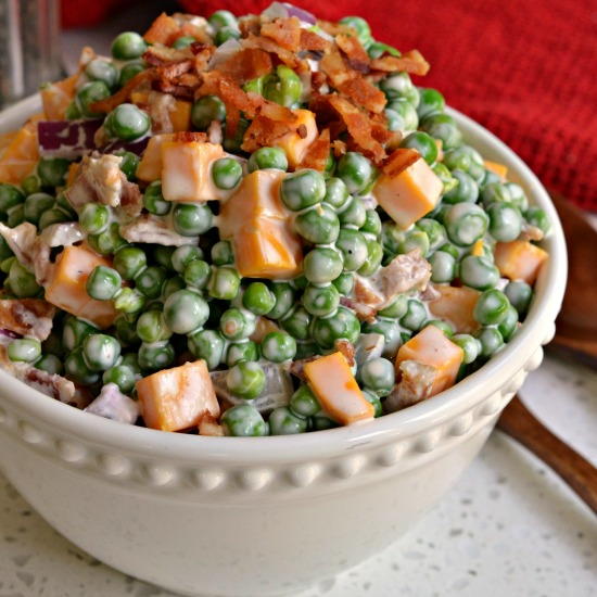Creamy Pea Salad Creamy Pea Salad