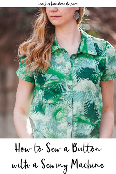 How To Sew A Button With A Sewing Machine How To Sew A Button With A Sewing Machine