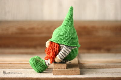 Crochet Gnome - Norbin Nibbleweed