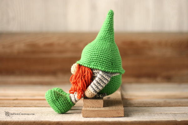 Crochet Gnome - Norbin Nibbleweed Crochet Gnome - Norbin Nibbleweed