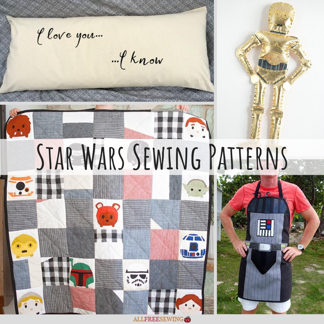 12+ Star Wars Sewing Patterns (Free!)