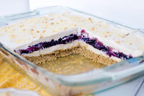 No-bake Blueberry Delight No-bake Blueberry Delight