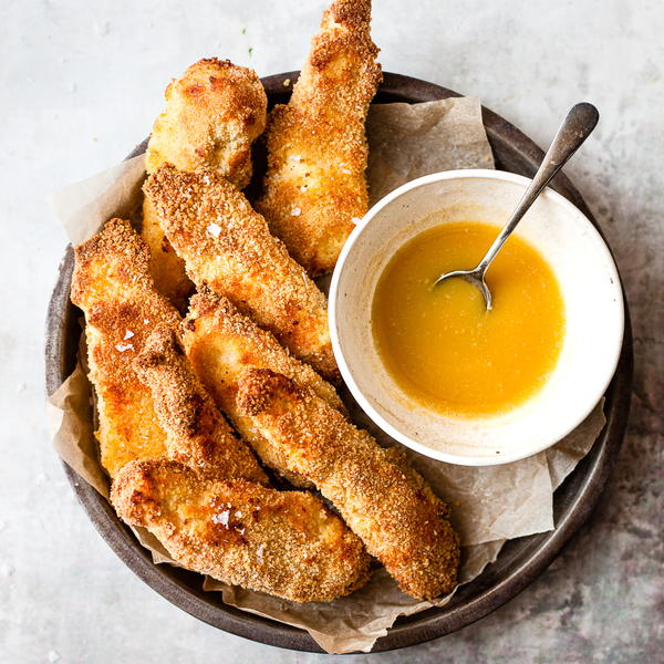 Crispy Oven Baked Chicken Goujons Crispy Oven Baked Chicken Goujons