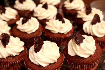 Red Wine Chocolate Cupcakes