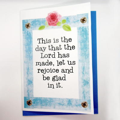 Psalms 118 Free Printable Greeting Card