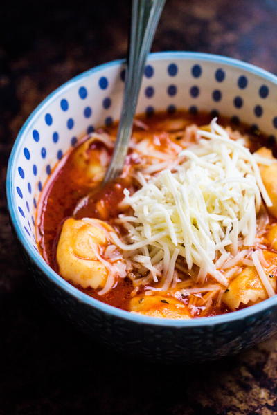 Tortellini Soup With Italian Sausage Tortellini Soup With Italian Sausage