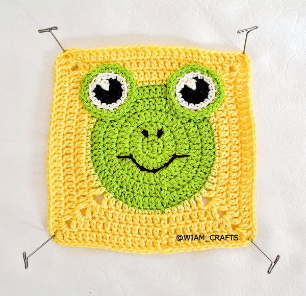 Frogy Granny Square Frogy Granny Square