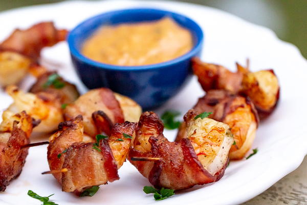 Traeger Bacon-wrapped Shrimp Traeger Bacon-wrapped Shrimp
