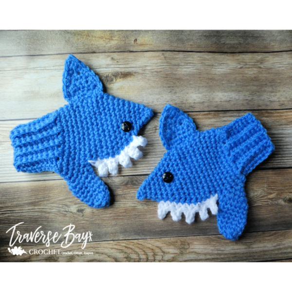 Cute Shark Mittens Cute Shark Mittens