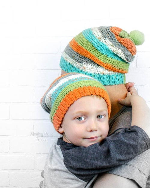 Daddy And Me Slouch Beanie Daddy And Me Slouch Beanie