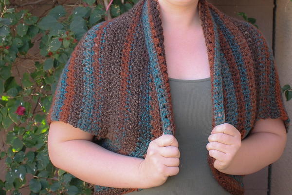 Bettes Winter Blanket Shrug Bette’s Winter Blanket Shrug