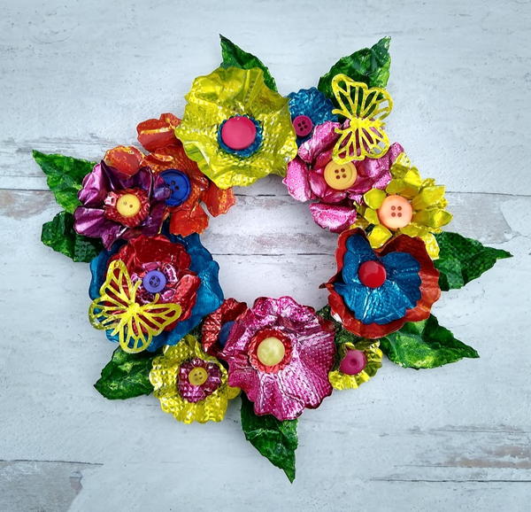 Festive Foil Wreath Festive Foil Wreath